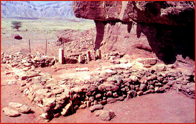 Timna Hathor Temple Ruins